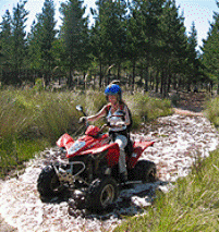 Quad quadbike quadbiking trails Cape Town