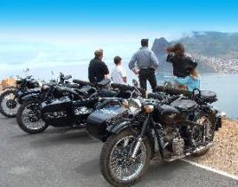 Motorcycle Sidecar Hire Cape Town